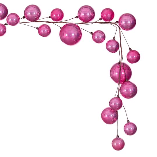 Vickerman 10ft. Ball Ornaments Wired Garland